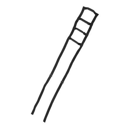 Fybida 1PC Bed Ladder Assist Composite Fabric Bed Rope Ladder Pull-Up Rope Hoist with Metal Buckle for Elderly Adults