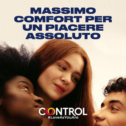 CONTROL RETARD natural latex condoms with delayed release – 24 pieces.