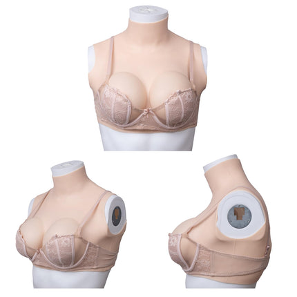 Silicone Breasts Silicone Breasts Fake Boobs Breast Plates Bra Cup Breasts Cross-Dressing Breasts Fake Breast Enlargement for Crossdresser Cosplay