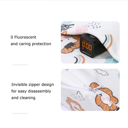 Wedge Pillow Reflux Pillow Anti-Colic Inclined Pillow Wedge Pillow for Bed, Memory Foam Pillow, Pregnancy Belly Support Pillow, Anti-Reflux Pillow Nursing Pillow Triangles Ramp Pad (B2)