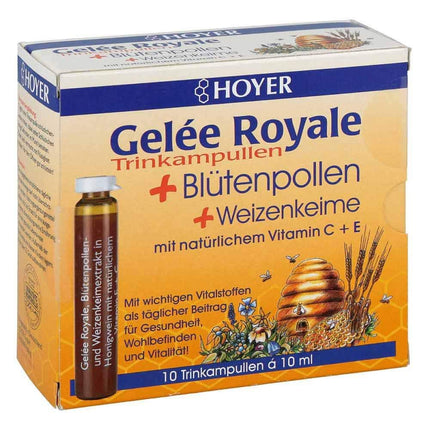 hoyer jelly roy.+bluetenpol.+wheat k. drinking camp 10X10ml