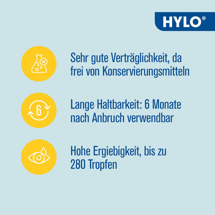 EvoTears® eye drops for dry eyes - Unique due to perfluorohexyloctane and water-free, 3ml