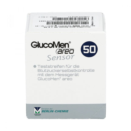 GlucoMen areo Sensor Test Strips, 50 pcs