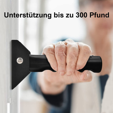 iGuerburn Door Assist Grab Bars - Foldable Doorknob/Stair Grab Bars for Seniors - Standing Aid Extra Grab Bar - Supports up to 136 kg
