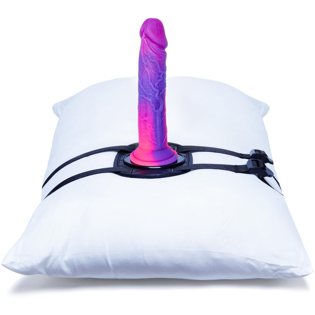 PU suction cup dildo holder, adjustable leather sex strap for attaching to pillows or furniture, sex swing, sex chair, dildo holder, dildo machine, adult sex toy with suction cup dildo and base
