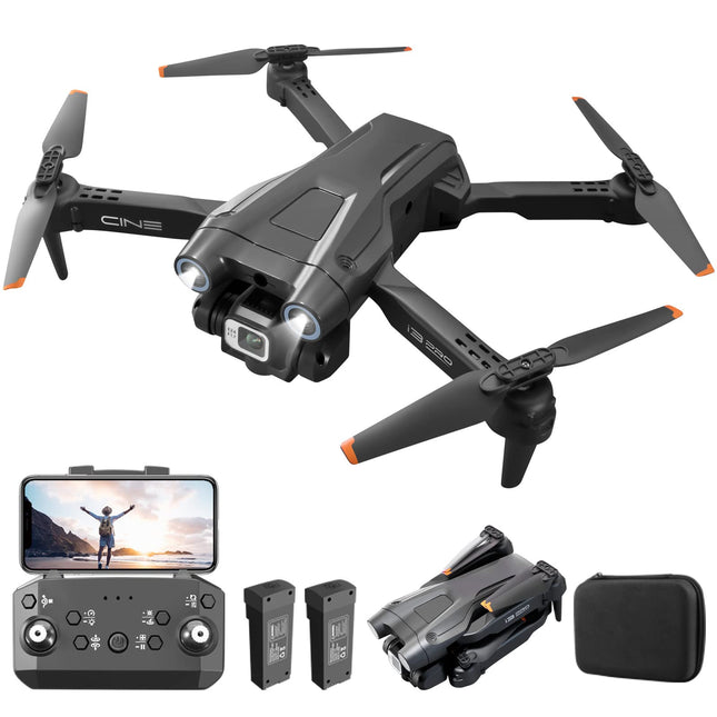 Mingfuxin Foldable Drone with Camera for Beginners, RC Quadcopter Drone with App WIFI FPV Live Video, Altitude Hold, Headless Mode, One-Key Takeoff and Landing for Adults and Kids
