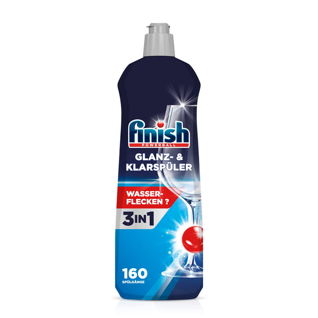Finish Shine &amp; Rinse Aid – For sparkling and drier dishes without water spots – Megapack with 800 ml