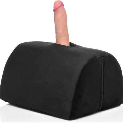 Bedroom Bliss Love Toy Pillow for Men, Women &amp; Couples Great for sexual positioning &amp; deep penetration Saddle style mount with toy pocket High density foam Easy to