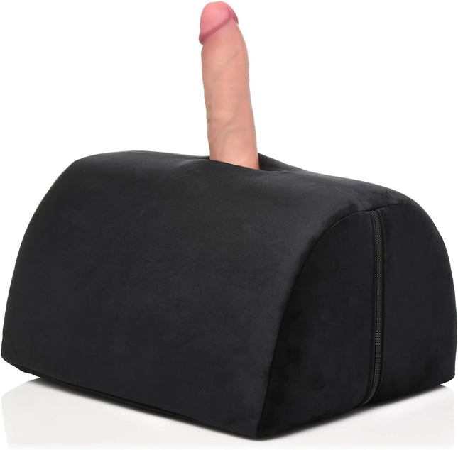Bedroom Bliss Love Toy Pillow for Men, Women &amp; Couples Great for sexual positioning &amp; deep penetration Saddle style mount with toy pocket High density foam Easy to