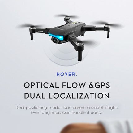 Goolsky Drone with Camera 6K LS-38 GPS 5G Wifi EIS Brushless Motor Anti-Shake Gimbal Video Aerial FPV Quadcopter Smart Follow Mode Gifts for Kids Adults Backpack Package 2 Batteries
