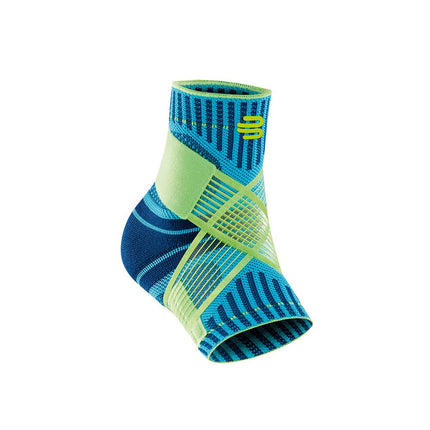 BAUERFEIND Ankle Support Unisex, 1 Ankle Support for Sports Such as Football, Fitness, or Running, Prevents Sprains, Blue, L