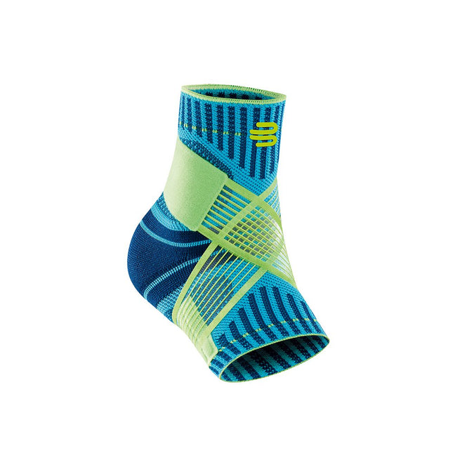 BAUERFEIND Ankle Support Unisex, 1 Ankle Support for Sports Such as Football, Fitness, or Running, Prevents Sprains, Blue, L