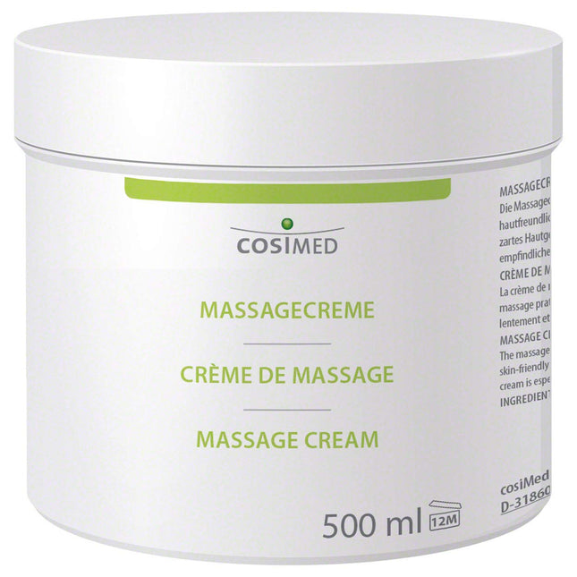 cosiMed massage cream, massage cream, wellness, physiotherapy, 500 ml