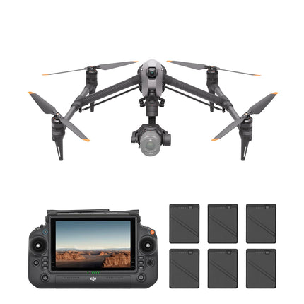 DJI Inspire 3 Standard Combo, Full-Frame 8K ProRes RAW/CDNG, Ultra-Wide 1/1.8″ Night Vision FPV Camera, Dual-Format Configurations, O3 Pro Video Transmission