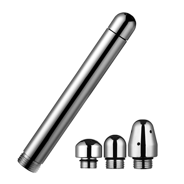 Trust Enema Shower Angle Wand, with 3 Heads for Anal Cleansing Colonic Douche System