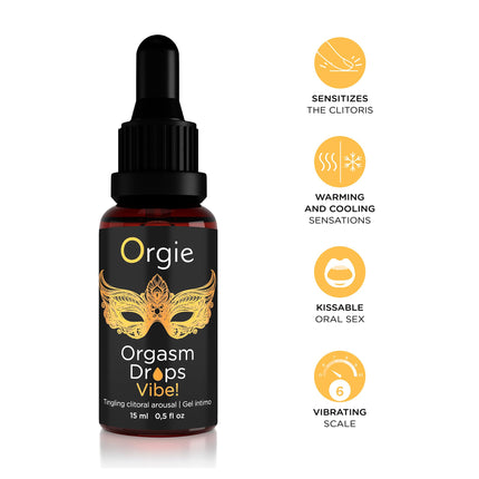 Orgy Vibe Orgasm Releases Black 60 gr