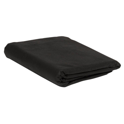 Windhager Weed Fleece Basic, Garden Fleece, Garden Film, Cover Fleece, Root Barrier, Breathable, Water-permeable, 5 x 1.6 m, 06319, black