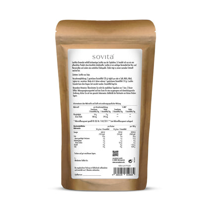 Sovita Lecithin Granules | Natural Soy Phospholipid | For Cell Health &amp; Energy
