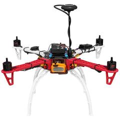 HAWK'S WORK F450 drone frame, 450mm wheelbase quadcopter frame kit with landing skids (pre-soldered)