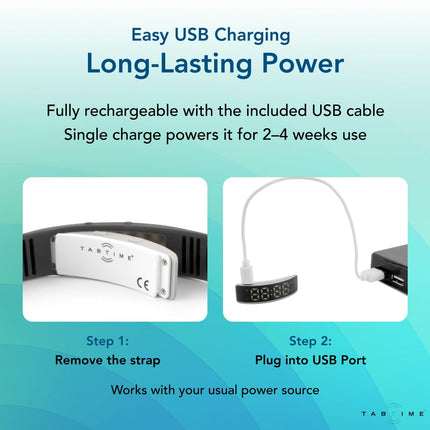 Vibration alarm reminder watch (instructions in German) – up to 10 personal alarms or pill reminders per day (large, black)