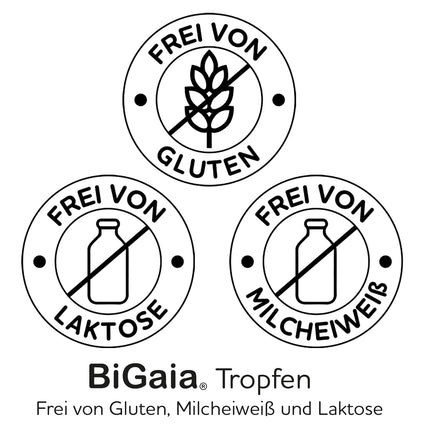 BiGaia Drops Plus Vitamin D3, 10ml, with natural lactic acid bacterium L. reuteri to support the intestinal flora, for infants from birth