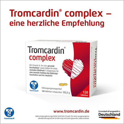 Tromcardin, Complex Tablets, for muscle regeneration, 120 tablets