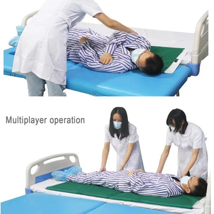 MOUNW Patient Sliding Aid Device, Nursing Transfer Board for Easy Transfers, Foldable Transfer Board for Seniors and Disabled, Transfer Aid for Caregivers