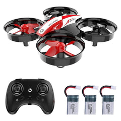 Holy Stone HS210 Kids Mini Drone for Beginners Adults, Indoor Outdoor RC Toy Quadcopter Aircraft for Boys Girls with Auto Hover, 3D Flip, 3 Batteries &amp; Headless Mode, Great