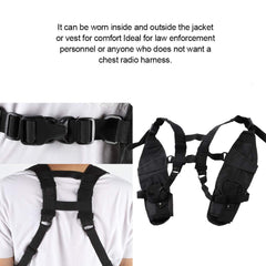 Walkie Talkie Vest Cover, Universal Radio, Walkie Talkie Strap, Chest Pocket, Radio Vest, Portable Storage Bag for Men and Women