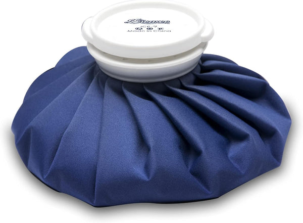 BICAREE Reusable Ice Pack for Injuries, Ice Pack Hot Water Bag for Hot and Cold Therapy and Pain Relief with Lid, Leak-Proof Elastic Breathable Ice Pack 22.8 cm