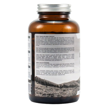 Beef Testicles - Grass-Fed - 180 Capsules from New Zealand grass-fed cattle