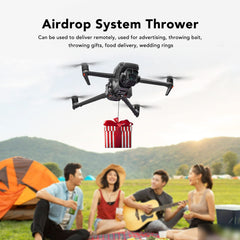 Airdrop System Thrower, Payload Delivery System Drone Delivery with Landing Gear for 3 3Pro, Dark GrayOther Accessories