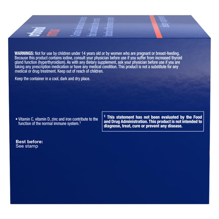 Orthomol Immun - Micronutrients to support the immune system - with vitamin C, vitamin D and zinc - Drinking ampoules/tablets, 30 daily portions