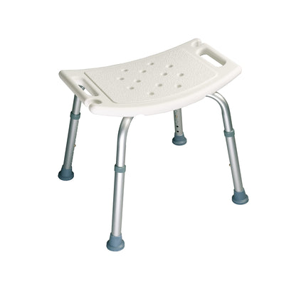 Akriva height-adjustable shower stool - non-slip, stable and comfortable - lightweight bathroom stool - shower seat for shower (universal shower stool)