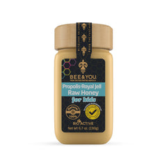 BEE &amp; YOU Propolis, Royal Jelly, Raw Honey for Children – Formulated to support children's immune systems – 100% natural and free from chemicals, dyes, GMOs, gluten, and soy