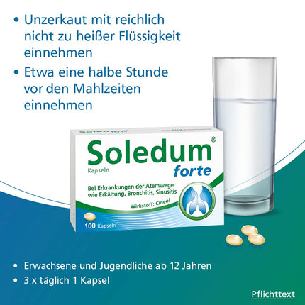 SOLEDUM capsules forte 200 mg 50 pcs