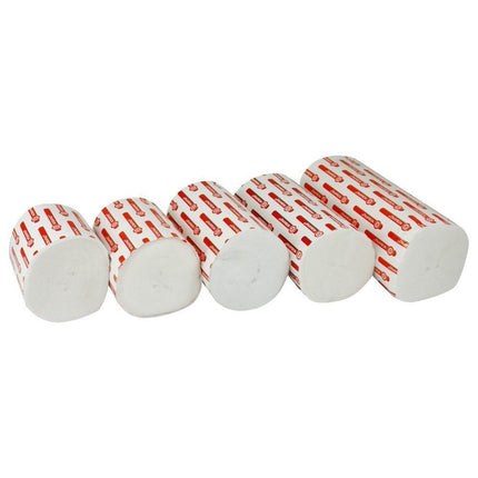 5 rolls of Nobapad padded bandages made of synthetic cotton in various sizes (3 mx 8 cm)