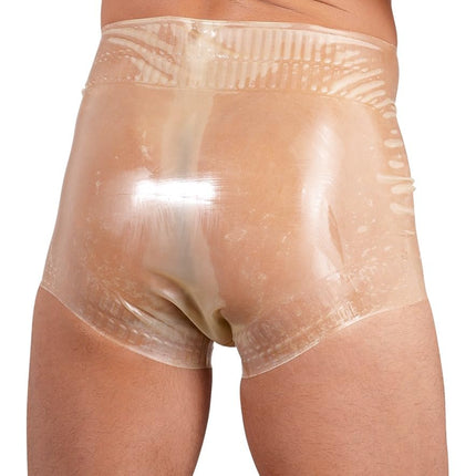 Late X, latex diaper pants, size M