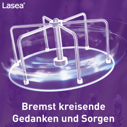 Lasea® helps you naturally unwind, calms you down, and improves your sleep. Herbal medicine with special lavender oil | 14 capsules