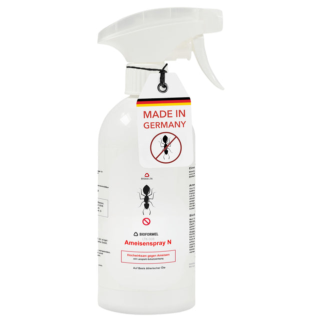 BIODELTA Ant Spray - Anti-ant agent for combating ants in the home and garden - combats ants - against all types of ants - long-lasting effect, odorless and stain-free (500 ml)