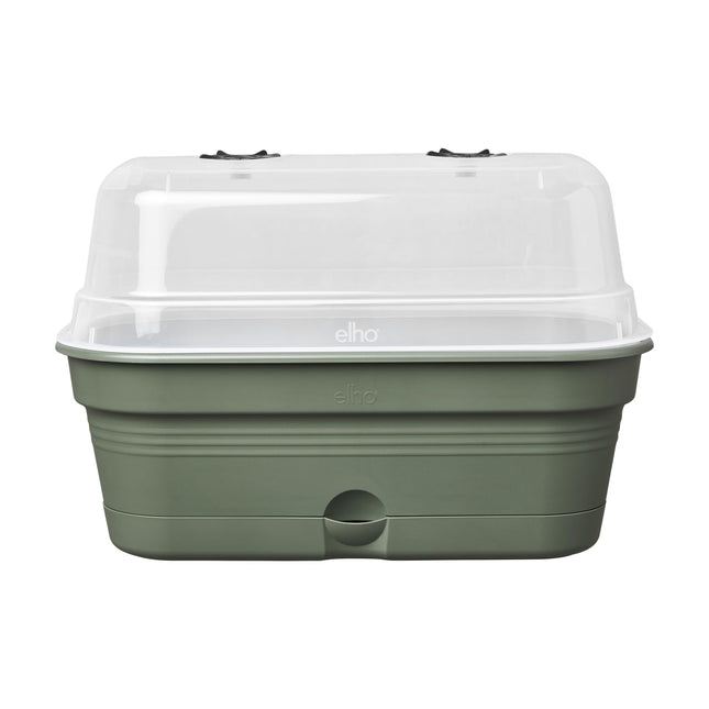 elho Green Basics Grow Tray All in 1 32 - Growing set - 100% recycled plastic - Ø 32.0 x H 13.2 cm - Green/Leaf green