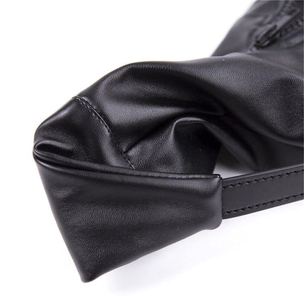 OnundOn Leather Boots Foot Restraint Set Doggy SM Bondage