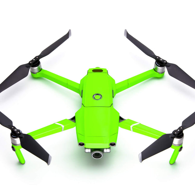 WRAPGRADE Main Unit Skin compatible with DJI Mavic 2 (NEON Green)