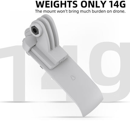 Drone Strobe Light Camera Adapter Mount Extension Bracket Compatible for DJI Air 3 Drone Searchlight Anti-Collision Lighting Night Navigation Light Led Carry Bracket Top