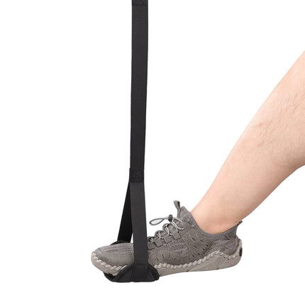 Elderly people leg lifting belt leg lifter with soft grip polycyclic nylon foot loop recovery aid ankle correction band disabled foot lifter for sofas, beds, wheelchair, standing