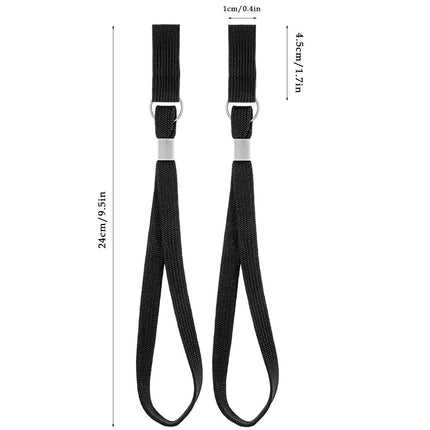 PlandleLee 2 Pack Walking Stick Wrist Straps, Wrist Strap for Walking Sticks, Crutch Wrist Strap, Bracelet for Walking Stick, Accessories for Hiking Crutches