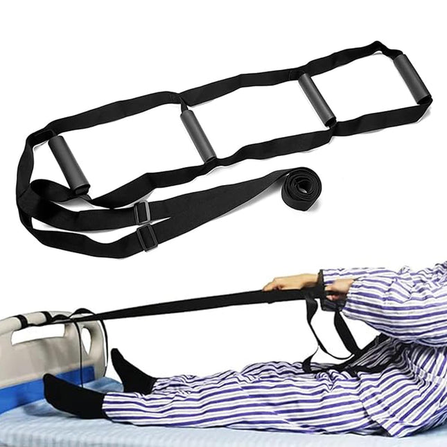 Bed ladder, lifting aid, bed ladder, rope ladder, adjustable bed rope ladder, rope ladder, auxiliary handle with pull-up rope lifter, standing aid, rope ladder, bed aids for the elderly, sick,