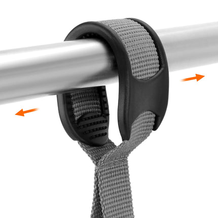 QWORK® Bed Rail Handle Extra Wide 30cm, Anti-Slip and Ergonomically Shaped with Adjustable Strap