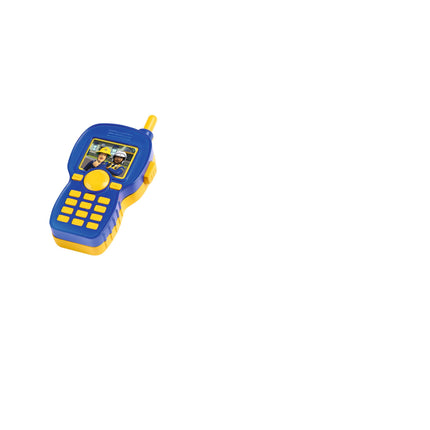 Simba 109252478 - Fireman Sam Police Operation Set, Printed Vest with Reversible Function, Body Cam 5cm with Image Viewer, Walkie-Talkie, Brand