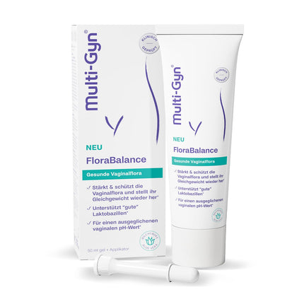 Multi-Gyn Flora Balance Gel 50 ml – Treatment of bacterial vaginosis for women – Optimizes vaginal pH – Clinically proven to strengthen and protect the intimate flora